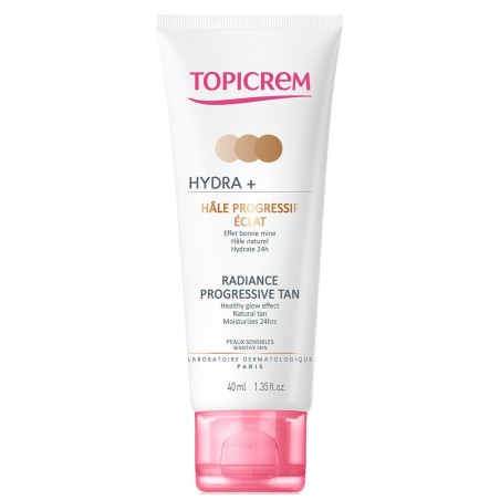 Topicrem Hidra+ bronceado progresivo 40ml Topicrem - 1