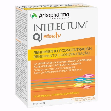 Intelectum study 30 capsulas Arkopharma - 1