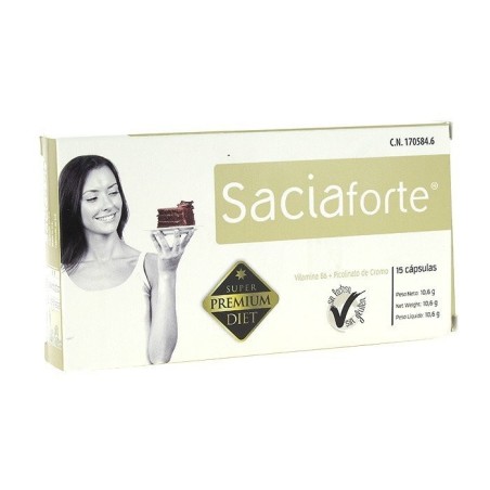 Saciaforte 15 capsulas Nutricion Center - 1